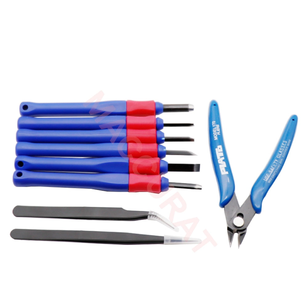 Maccurat 10PCS Clean-up Tool Kit | Perfect 3D Prints