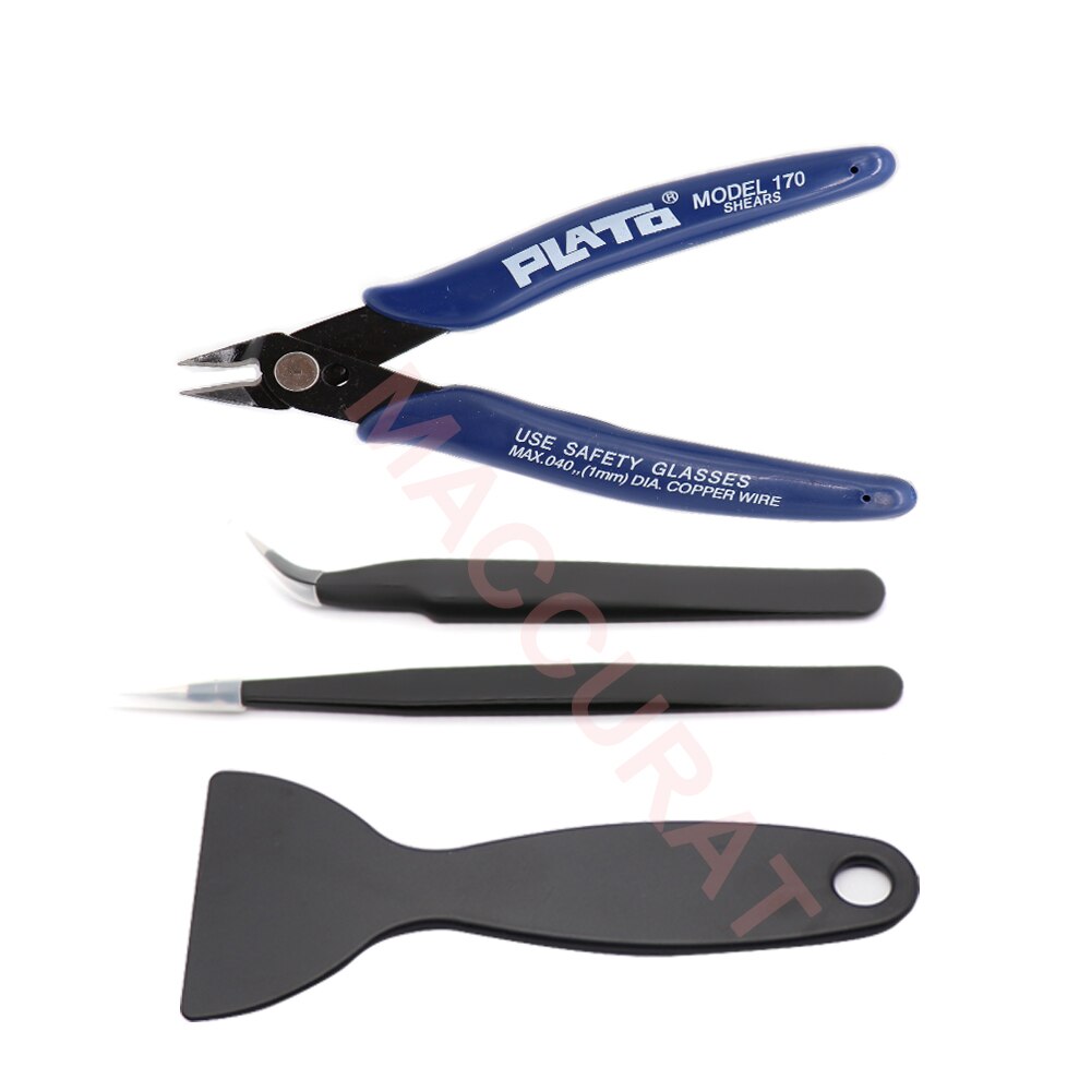 Maccurat 10PCS Clean-up Tool Kit | Perfect 3D Prints