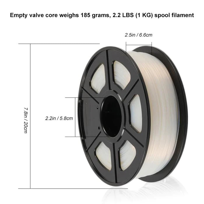 SUNLU PC PolyCarbonate 3D Filament 1.75mm 1KG
