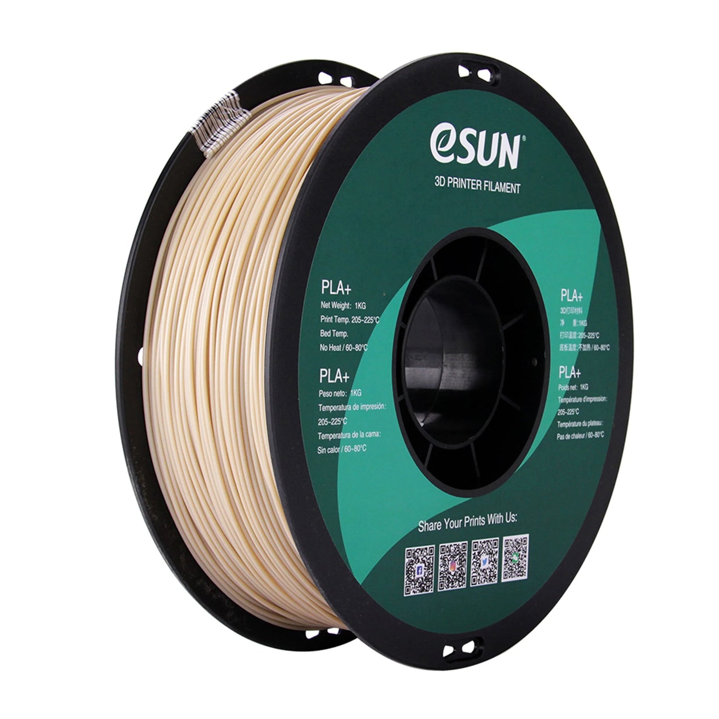 eSUN PLA+ 3D Filament 1.75mm 1KG