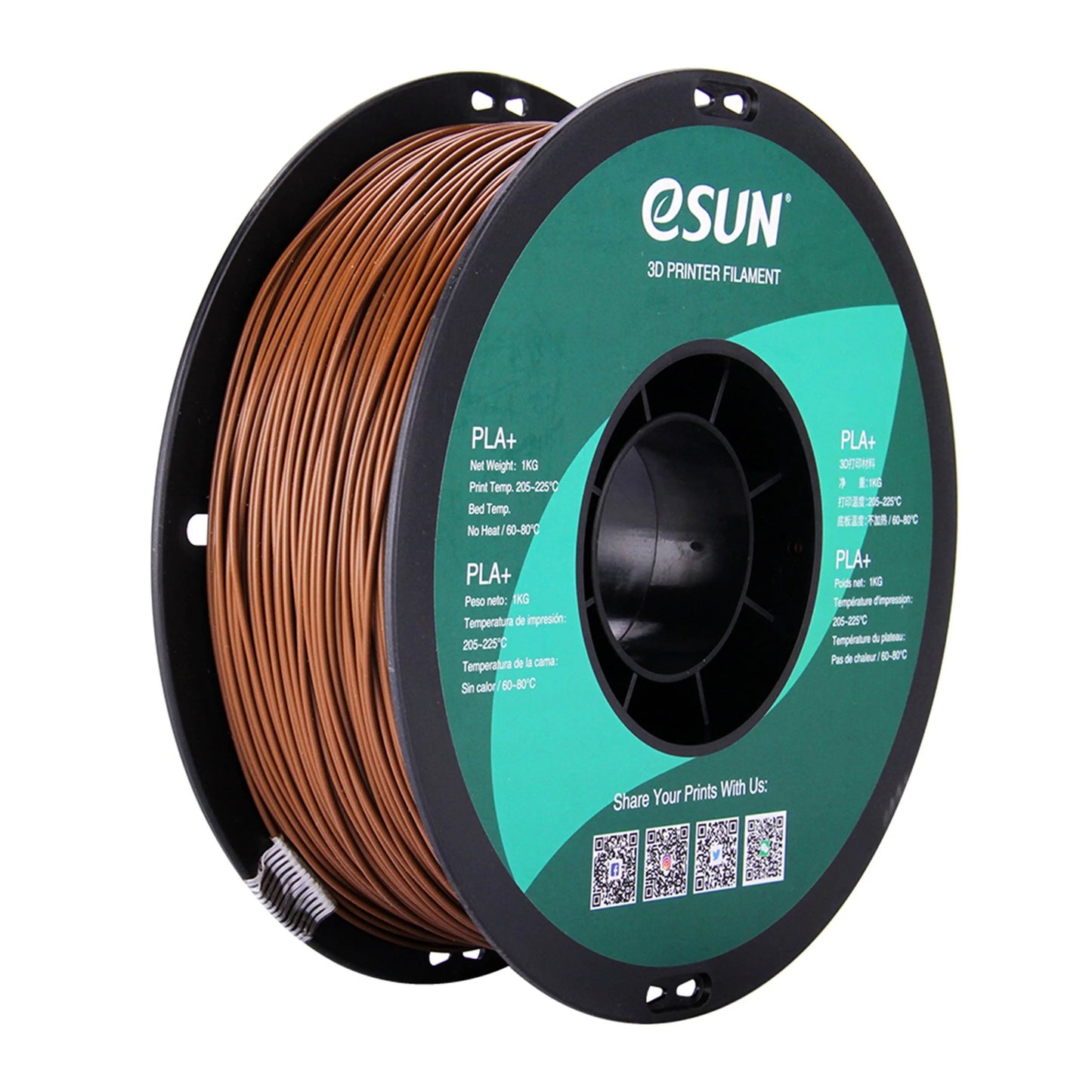 eSUN PLA+ 3D Filament 1.75mm 1KG