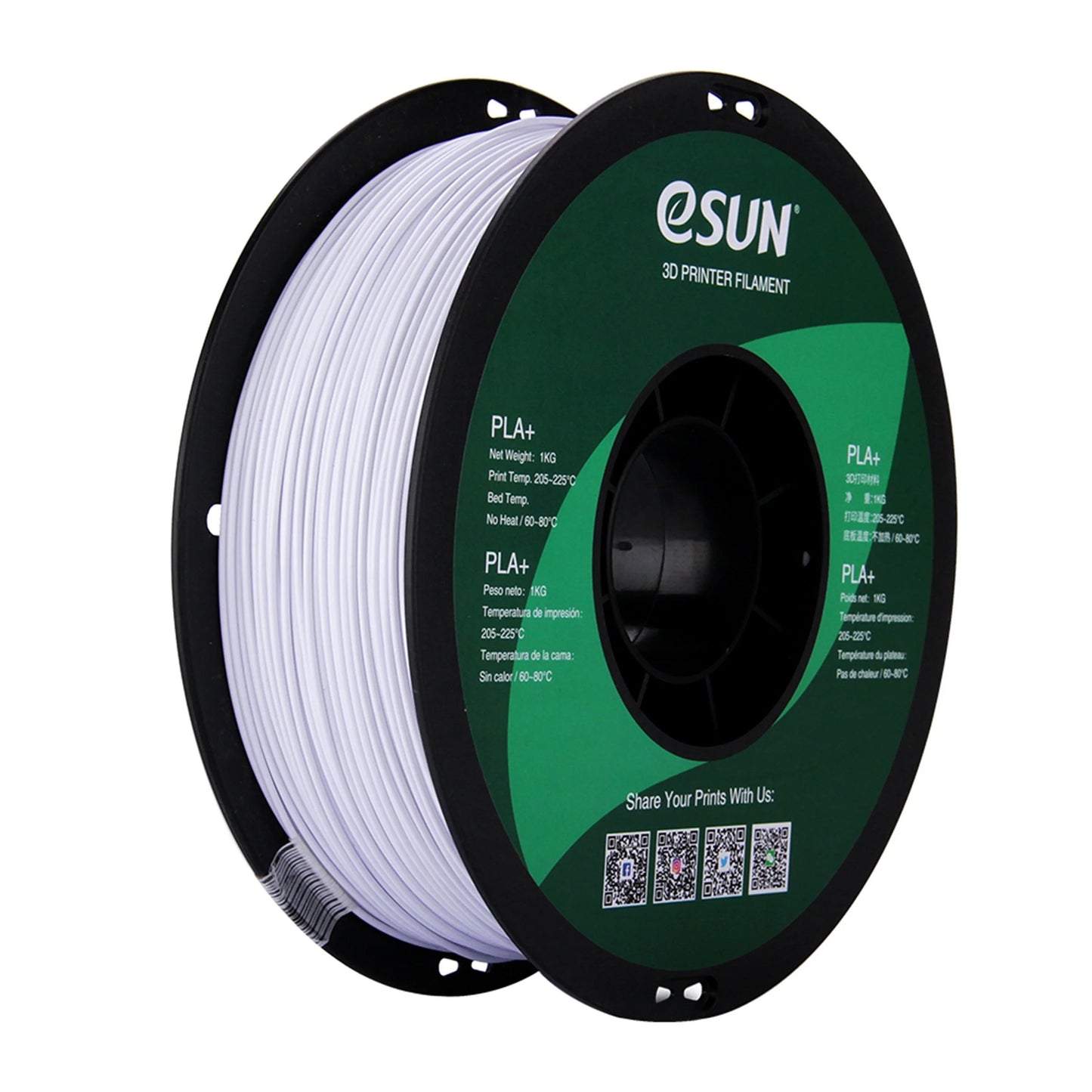 eSUN PLA+ 3D Filament 1.75mm 1KG