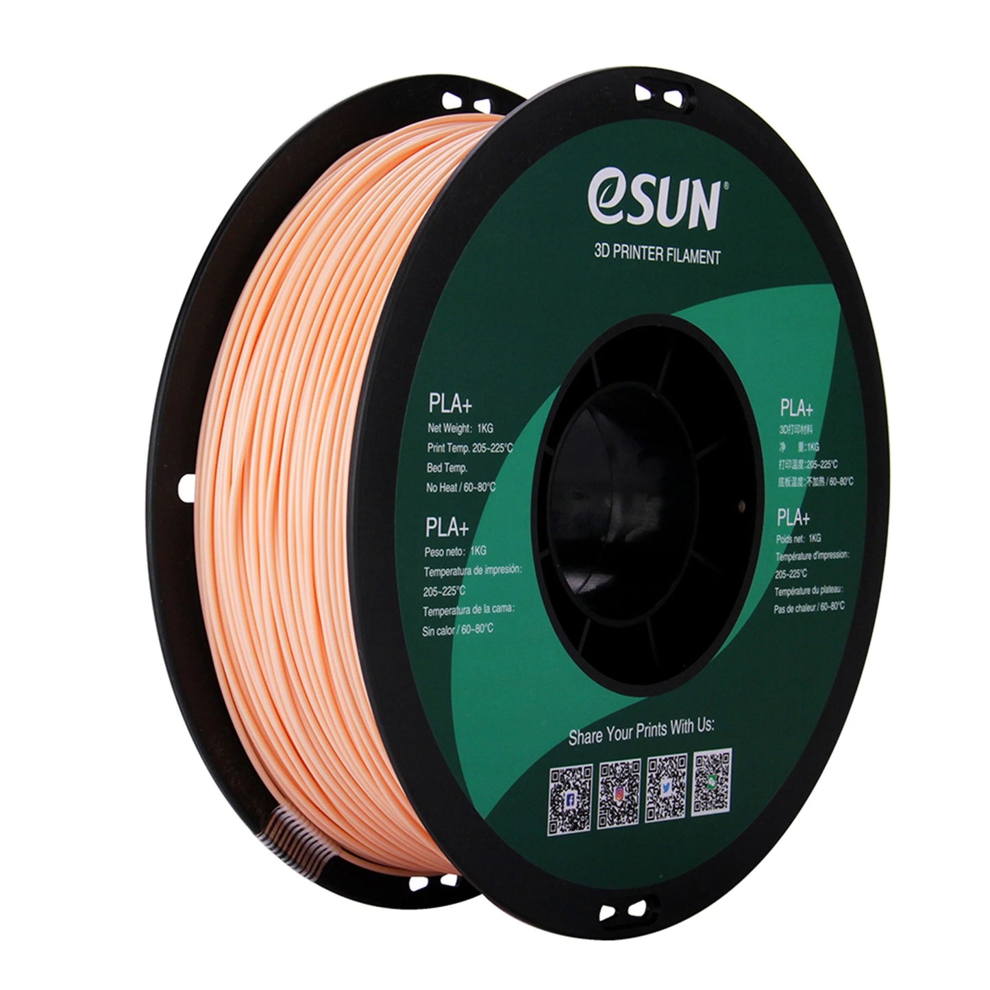 eSUN PLA+ 3D Filament 1.75mm 1KG