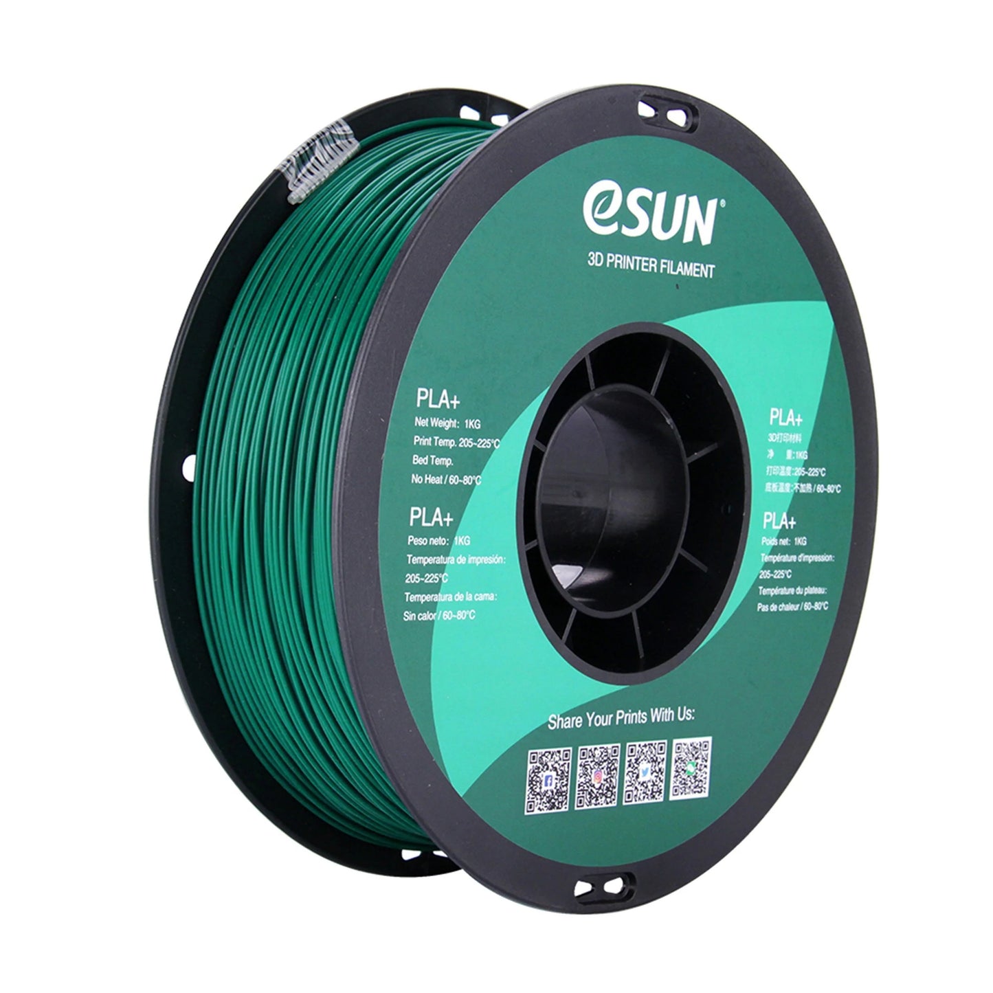 eSUN PLA+ 3D Filament 1.75mm 1KG