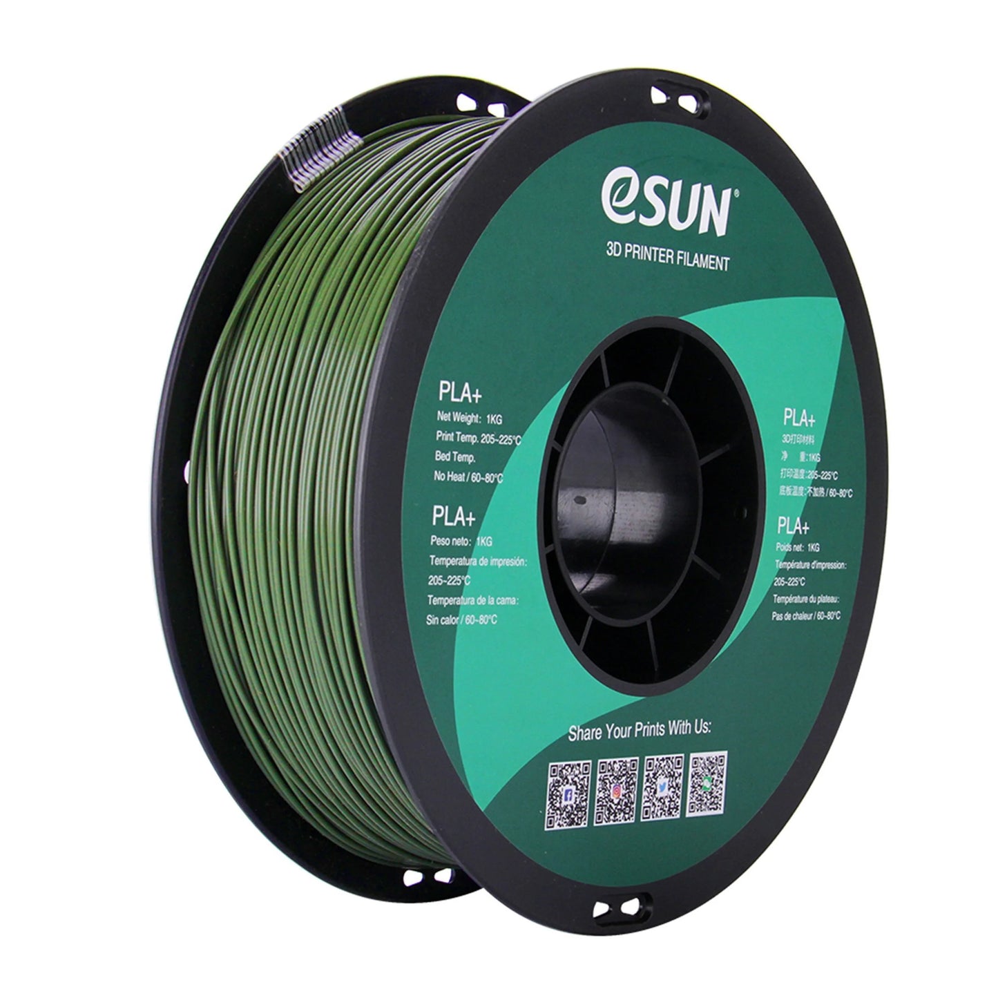 eSUN PLA+ 3D Filament 1.75mm 1KG