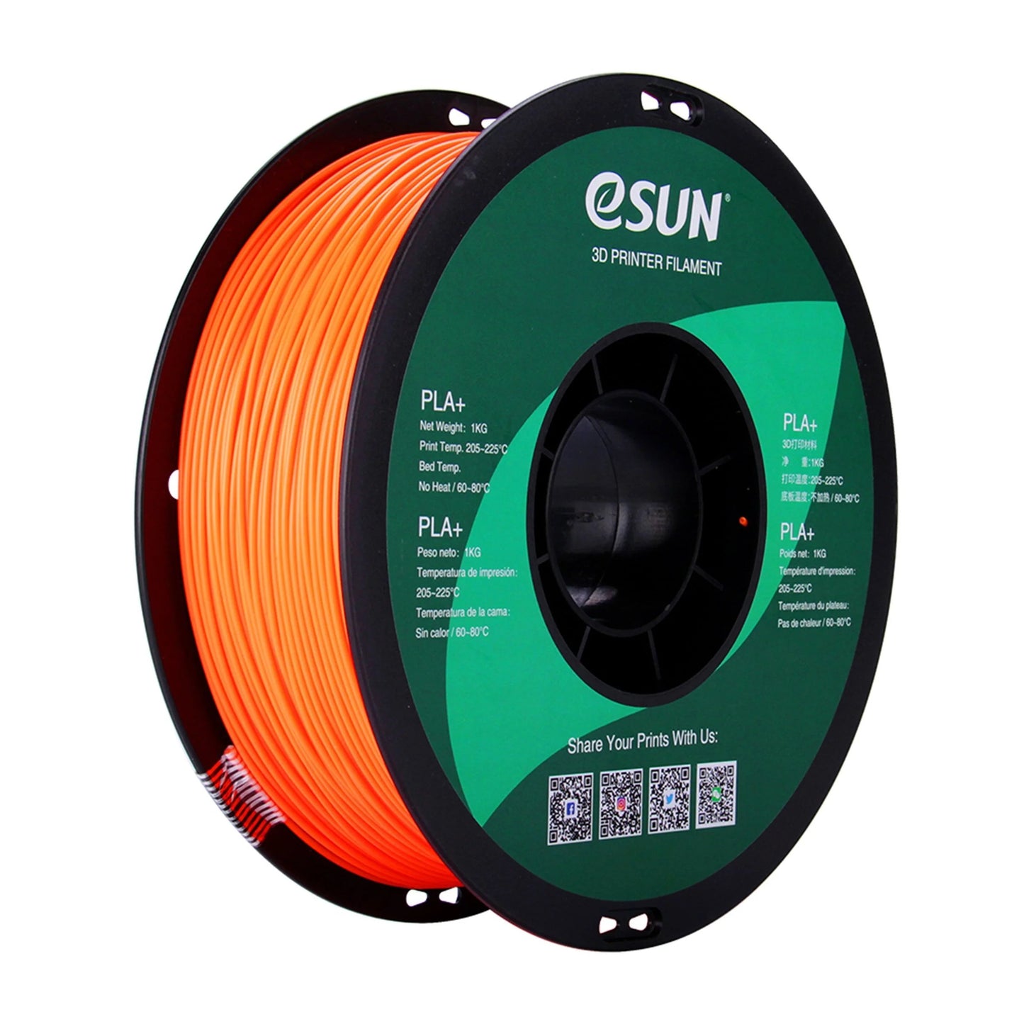 eSUN PLA+ 3D Filament 1.75mm 1KG