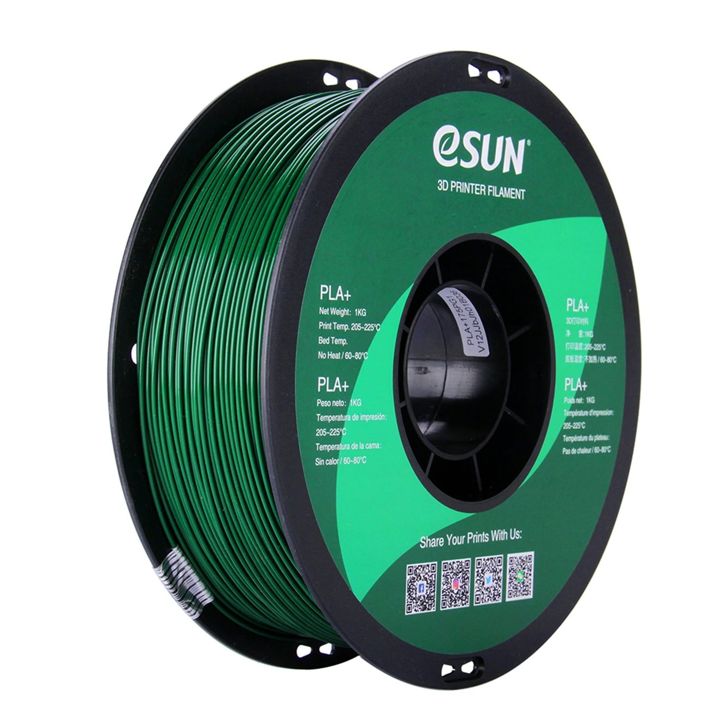 eSUN PLA+ 3D Filament 1.75mm 1KG