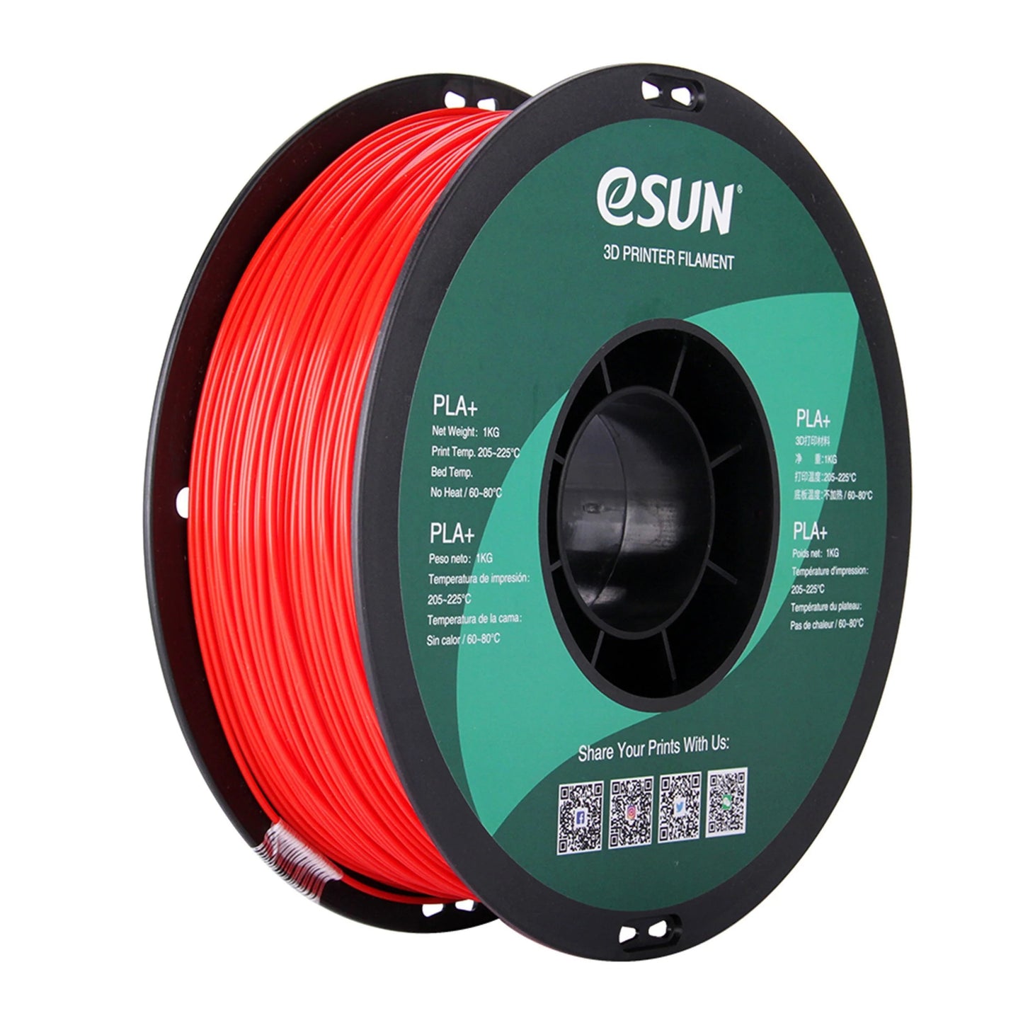 eSUN PLA+ 3D Filament 1.75mm 1KG