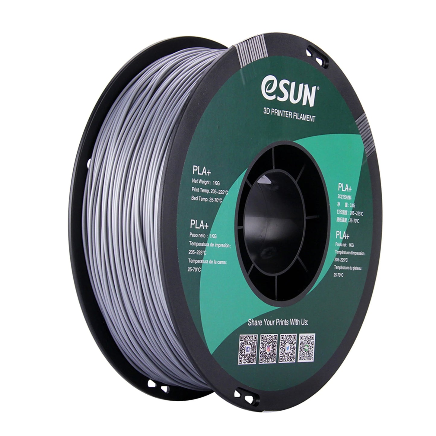 eSUN PLA+ 3D Filament 1.75mm 1KG