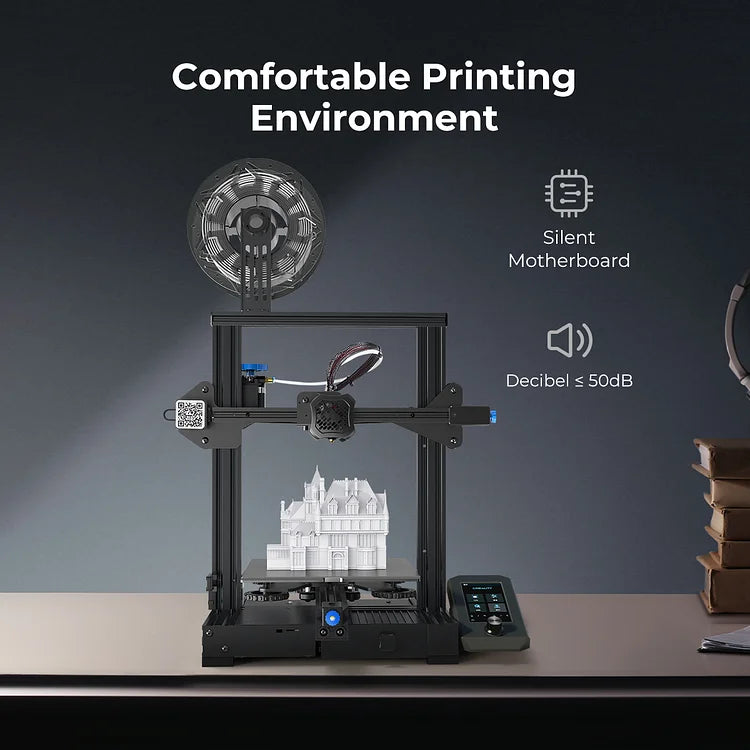 Creality Ender-3 V2 3D Printer | Precision, Silence & Ease