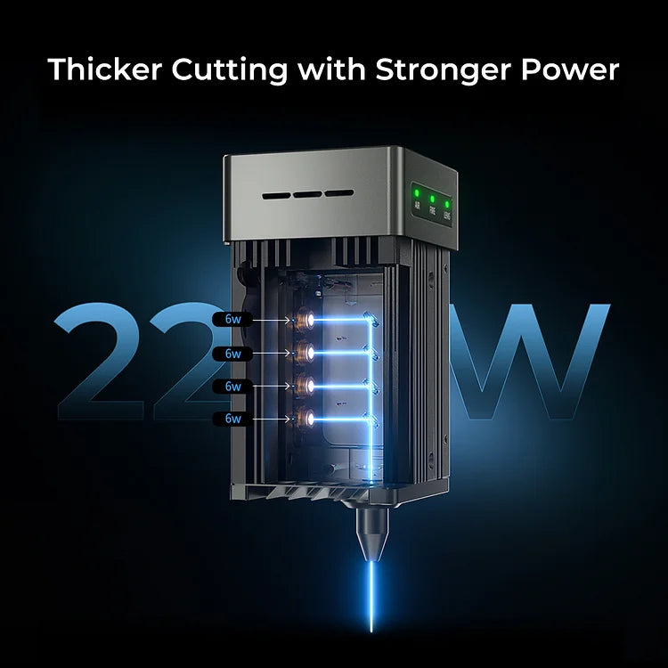 Creality Falcon 2 22W Laser Engraver & Cutter