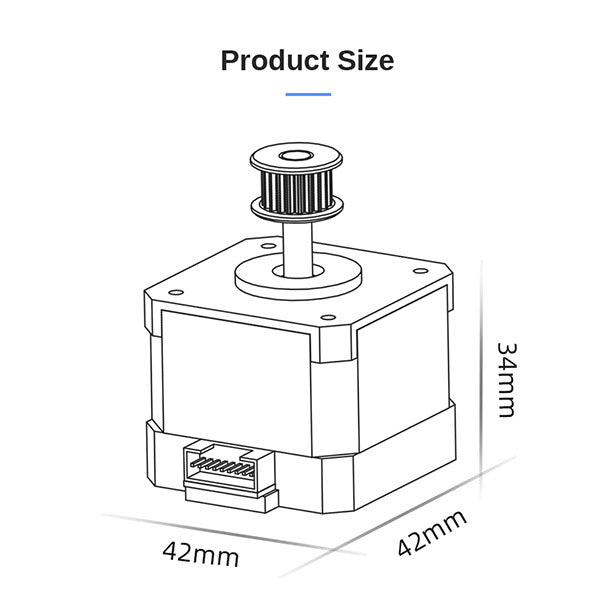 Y-Axis Motor for Aquila Series 3D Printer | High-Quality Y Motor for Aquila Series