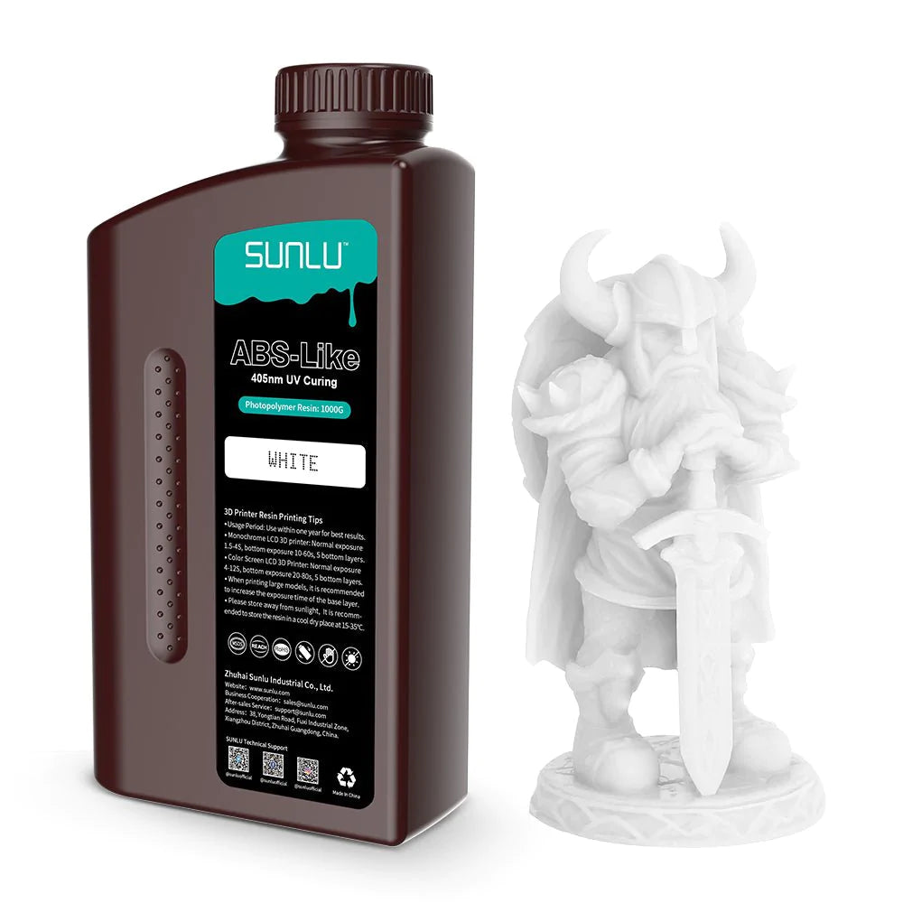 SUNLU ABS-Like Resin 1KG | 405nm UV-Curing Bottle