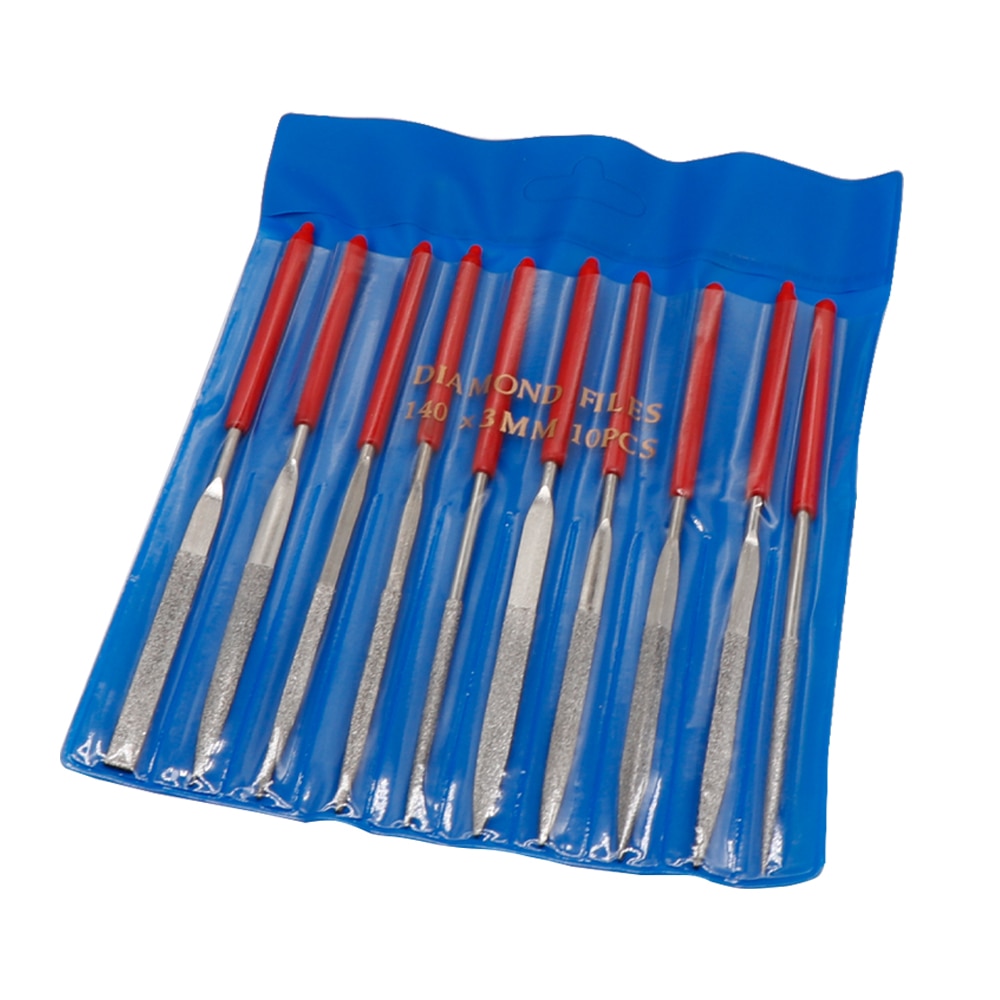 10-Pieces Diamond Mini Needle File Set