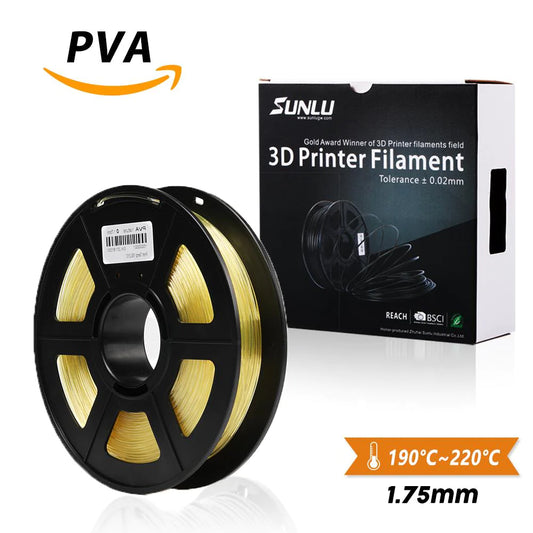 SUNLU PVA 3D Filament 1.75mm 0.5KG
