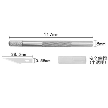 Carving Metal Scalpel Knife Tools Kit