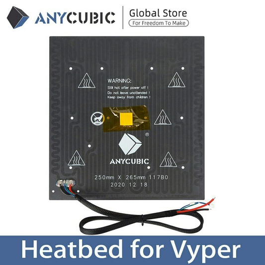 Aluminium Heat Bed for AnyCubic Vyper | High-Quality Upgrade