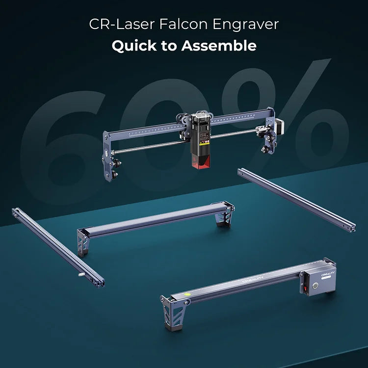 Creality CR-Laser Falcon 10W Engraver | Precision Engraving Power