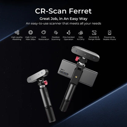 Creality CR-Scan Ferret 3D Scanner | High-Quality Scanning