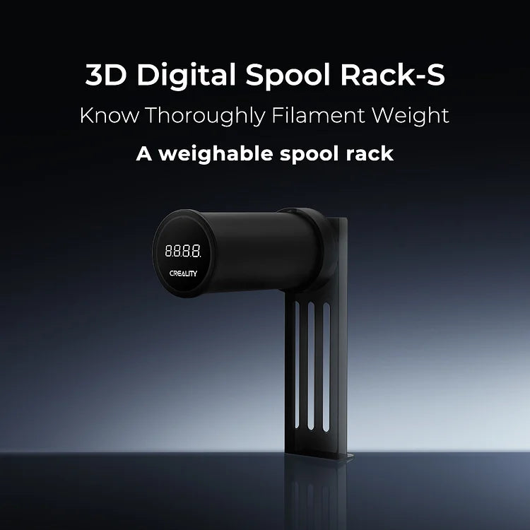 Creality 3D Digital Spool Rack | Accurate Filament Estimate and Smooth ...