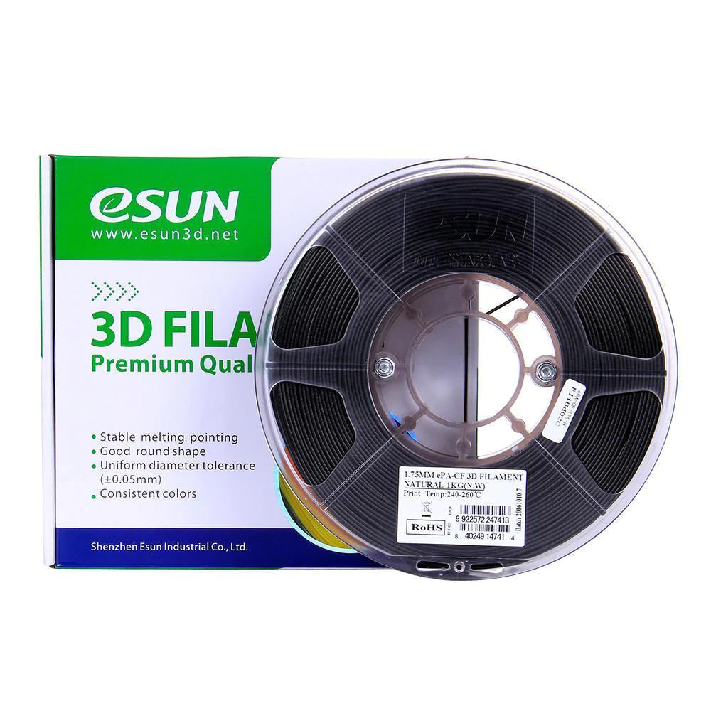eSUN ePA Nylon Premium & Carbon Fibre 3D Filament 1.75mm 1KG