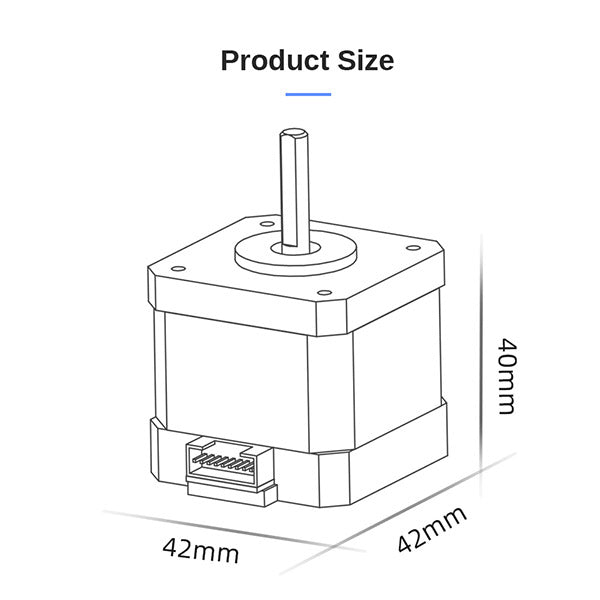 E-Axis Motor for Aquila Series 3D Printer | High-Quality Replacement Part
