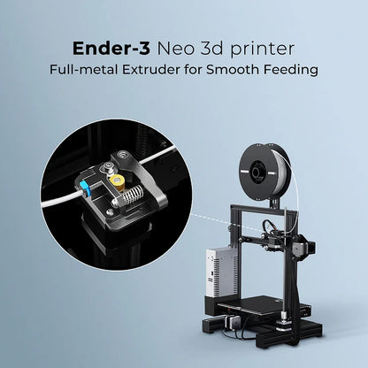 Creality Ender-3 Neo 3D Printer | Advanced, Quiet & Reliable