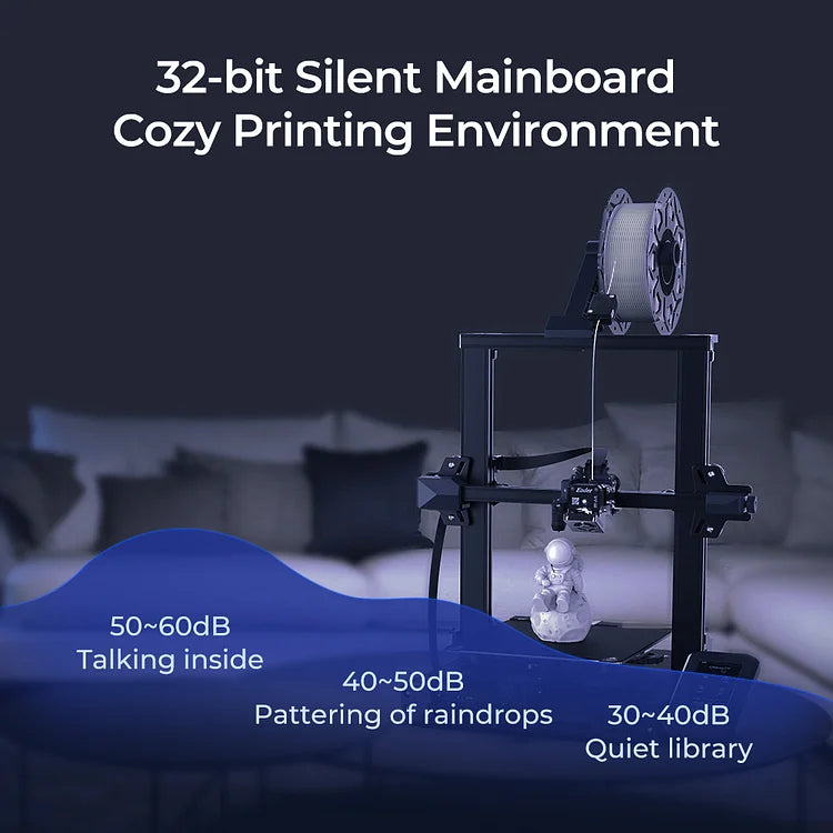 Creality Ender-3 S1 3D Printer | Fast Assembly & Silent Operation