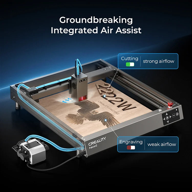 Creality launches CR-Laser Falcon engraver and cutter - technical  specifications and pricing - 3D Printing Industry