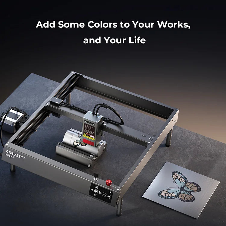 Introducing the Creality Falcon 2 Laser Cutter and Engraver 22W
