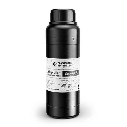 Flashforge ABS-Like Resin 0.5KG | 405nm UV-Curing Bottle