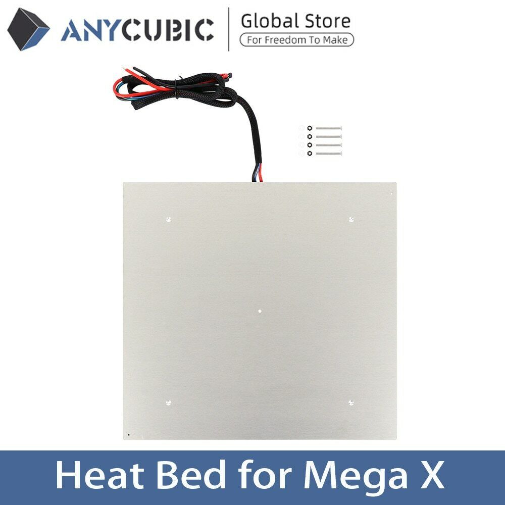 310mm x 330mm Heat Bed Kit for AnyCubic Mega X | High-Quality Upgrade ...