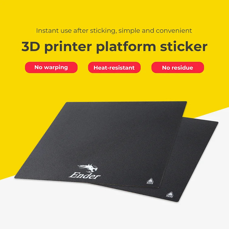 Heat Resistant Platform Sticker | Easy Model Removal & Reusable Design