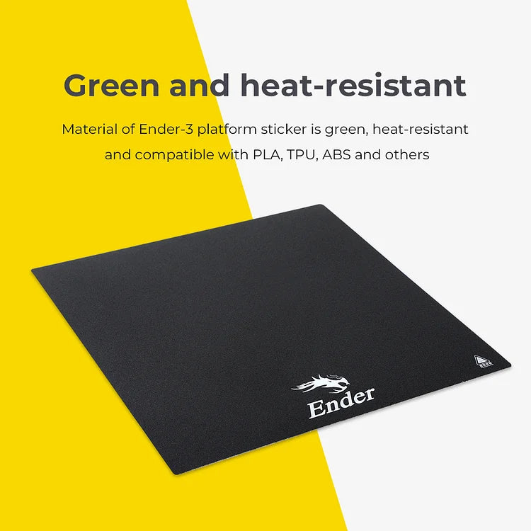 Heat Resistant Platform Sticker | Easy Model Removal & Reusable Design