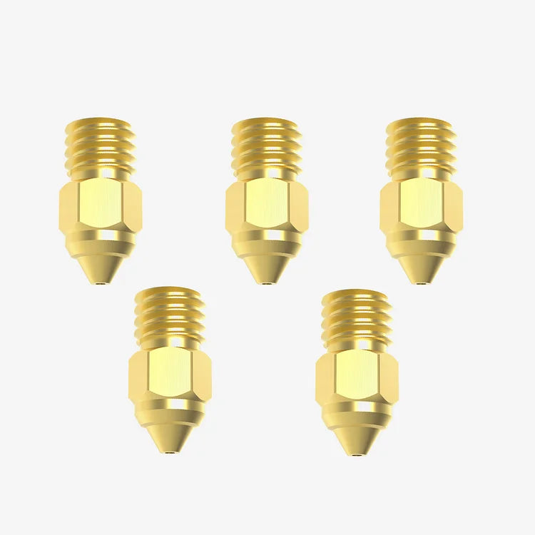 MK-ST Brass Nozzle Kit | High-Quality 5-Piece Set for Smooth 3D Printing