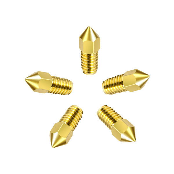 MMOBIEL 10 pièces MK8 en Laiton de 0,2 mm pour imprimante 3D, extrudeuse Compatible avec MMOBIEL 10 pièces MK8 en Laiton de 0,2 mm pour imprimante 3D, extrudeuse Compatible avec