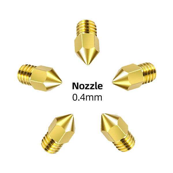 0.4mm Nozzle (5-Piece) for Voxelab Aquila Series