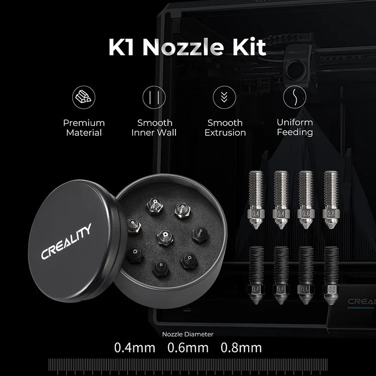 Nozzle Kit for Creality K1/K1 Max/CR-M4 | High-Performance