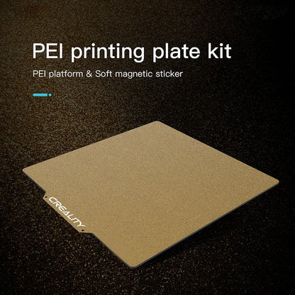 Creality PEI Printing Plate Kit Frosted Surface | Stable Printing, Easy Cleaning, High-Temperature Resistance