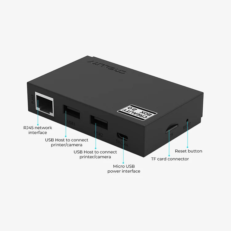 Creality WIFI Cloud Box 2.0 + TF Card | Real-Time Control and Time-Lapse Function